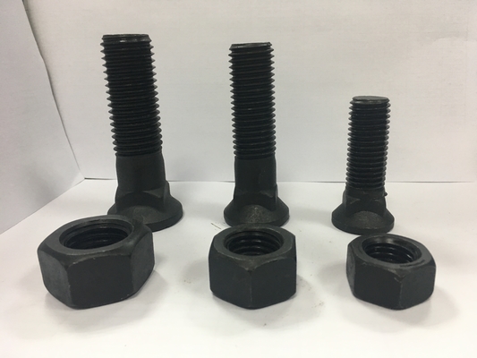 Phosphating плужок скрепляет болтами черноту 1x3 1/2 8-UNC 4J9058