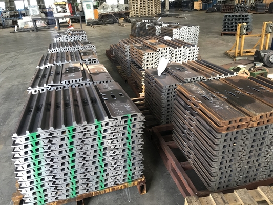 Тройка Grouser плиты ботинка следа PC300 обувает TG216A-11