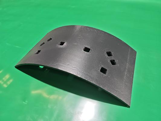 Концевой нож отвала грейдера 120k 120m 12h Лезвия грейдера 6D1904 Концевой нож боковой резец для автогрейдера