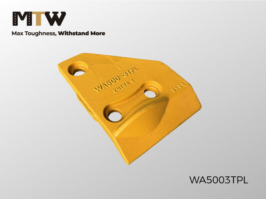 WA5003TPL Полустрелка с 3 отверстиями, сегмент защиты ковша колесного погрузчика 10,2 кг