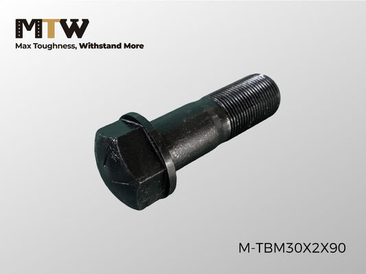 TBM30X2X90 Гусеничный болт M30×2,0×90 Крепеж ходовой части тяжелого оборудования