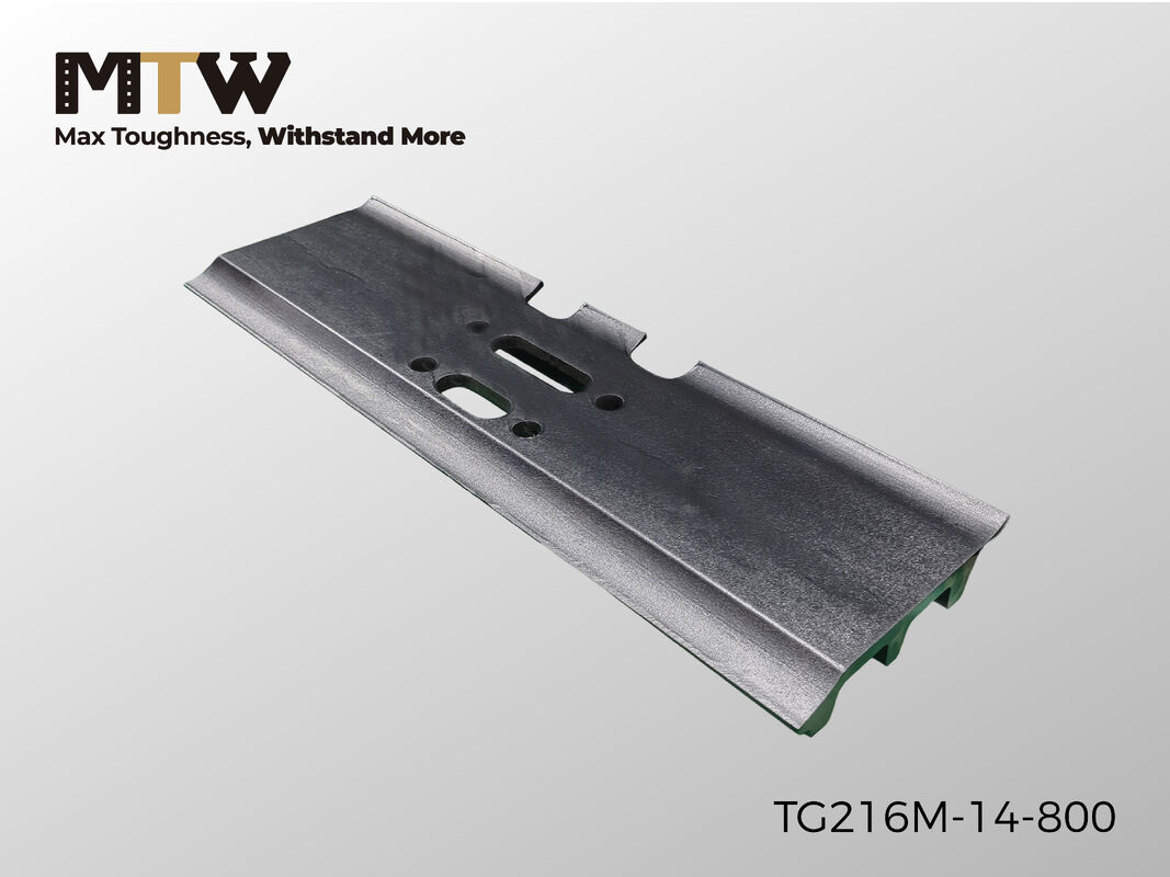 Гусеничный башмак KM2118-800 TG216M-14-800 с тройным грунтозацепом для ходовой части экскаватора