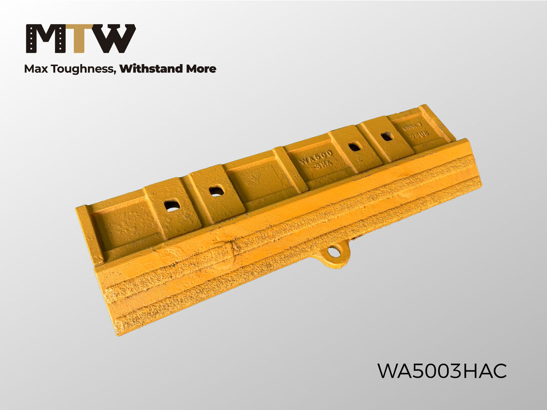 WA500-3HA Центры отливки Сегмент полустрала 4 отверстия 90 кг Колесный погрузчик защитный ведро